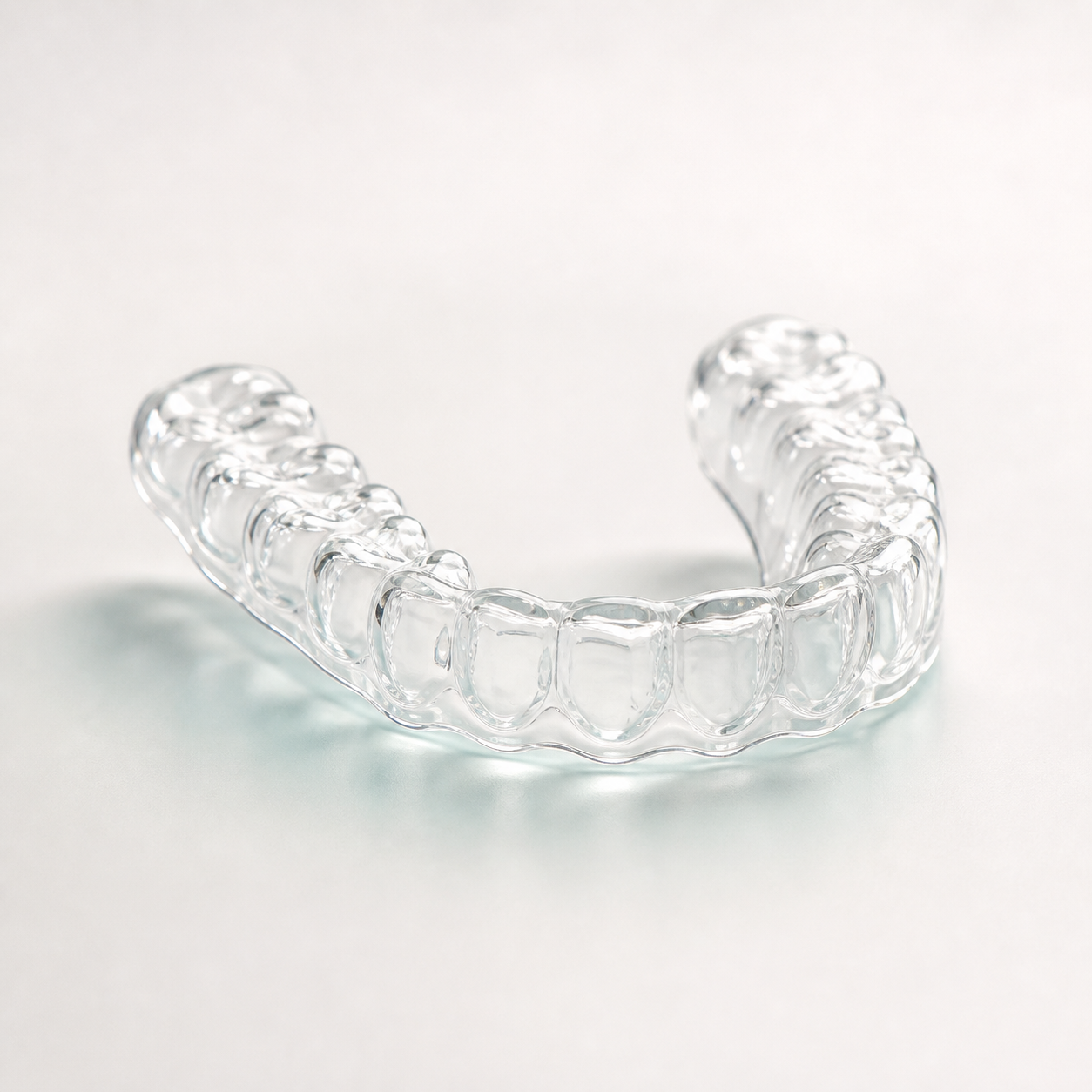 Nightguard splint dental print reference